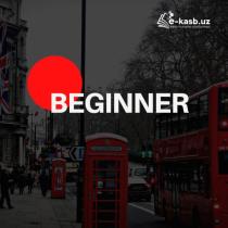 Ingliz tilining beginner darajasi