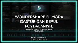Yengil videomontaj (Filmora 8.7)