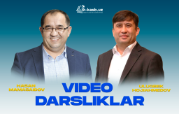 "Yoshlar kelajagimiz jamg'armasi" va Yoshlar ishlari Agentligi bilan hamkorlikda tayyorlangan vedio dasrliklar